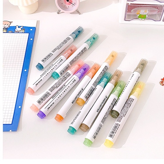 Bút highlight, bút dạ quang ♥️HOT TREND♥️ gam màu pastel dễ thương sử dụng lâu bền màu đa dạng
