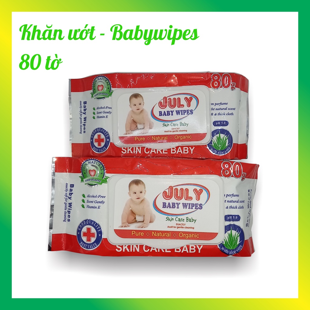 Khăn ướt July Baby Wipes