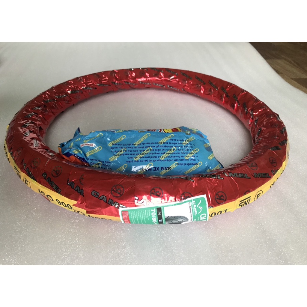 VỎ LỐP CAMEL CM 900 THÁI LAN 60/80-17 VÀ 70/80-17  CÓ RUỘT SĂM HÀNG CHÍNH HÃNG