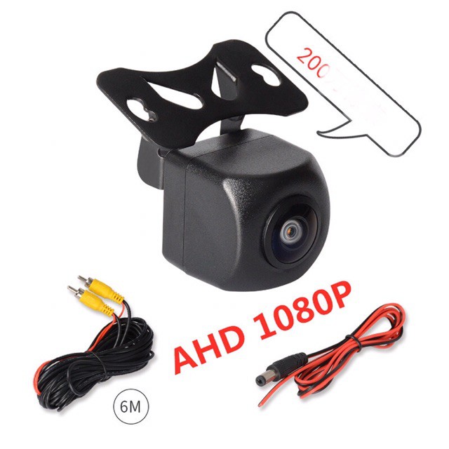 Camera lùi cho xe hơi xe ô tô cập lề AHD chip sony full HD 1080p góc rộng 170 độ siêu nét chống nước