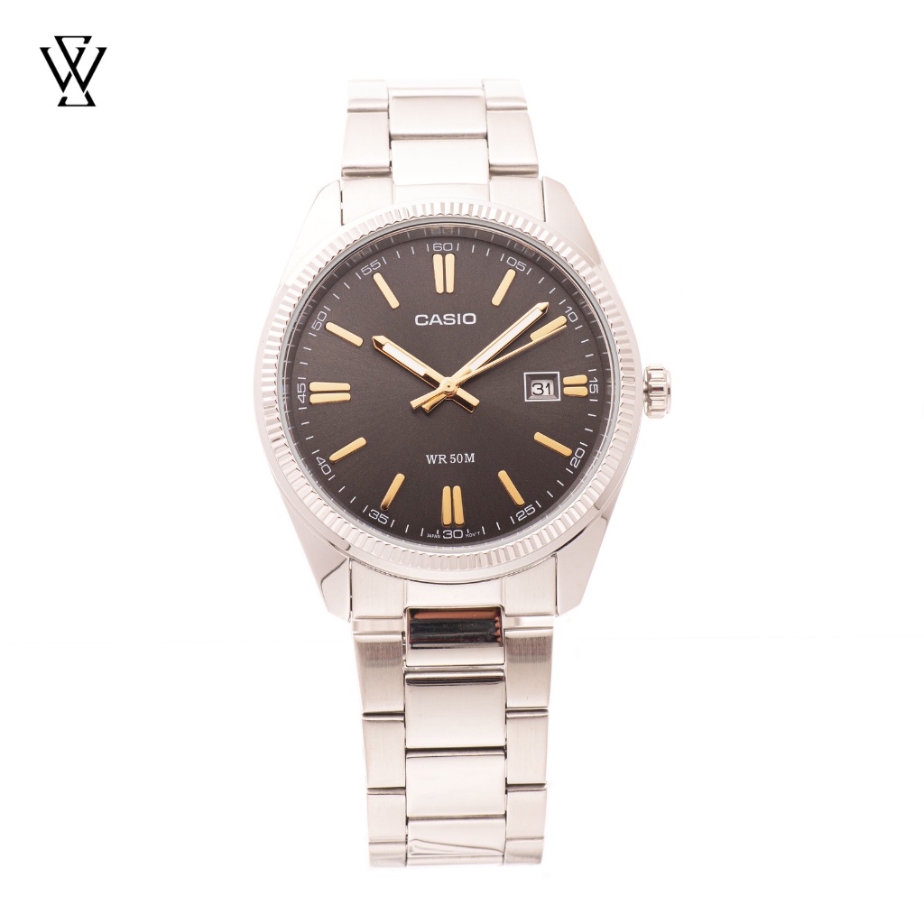 Đồng Hồ Quartz Nam Casio WATCHSTORE MTP-1302D-1A2VDF Thiết Kế Mặt Kính Khoáng 38mm, Dây Kim Loại Và Vỏ Thép Không Gỉ