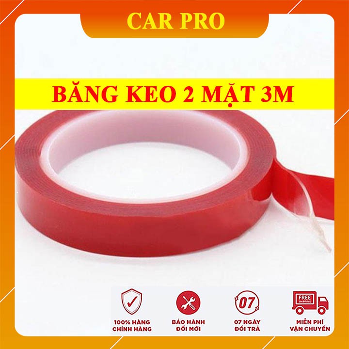 Băng keo 2 mặt 3m dán đồ chơi xe - CAR PRO