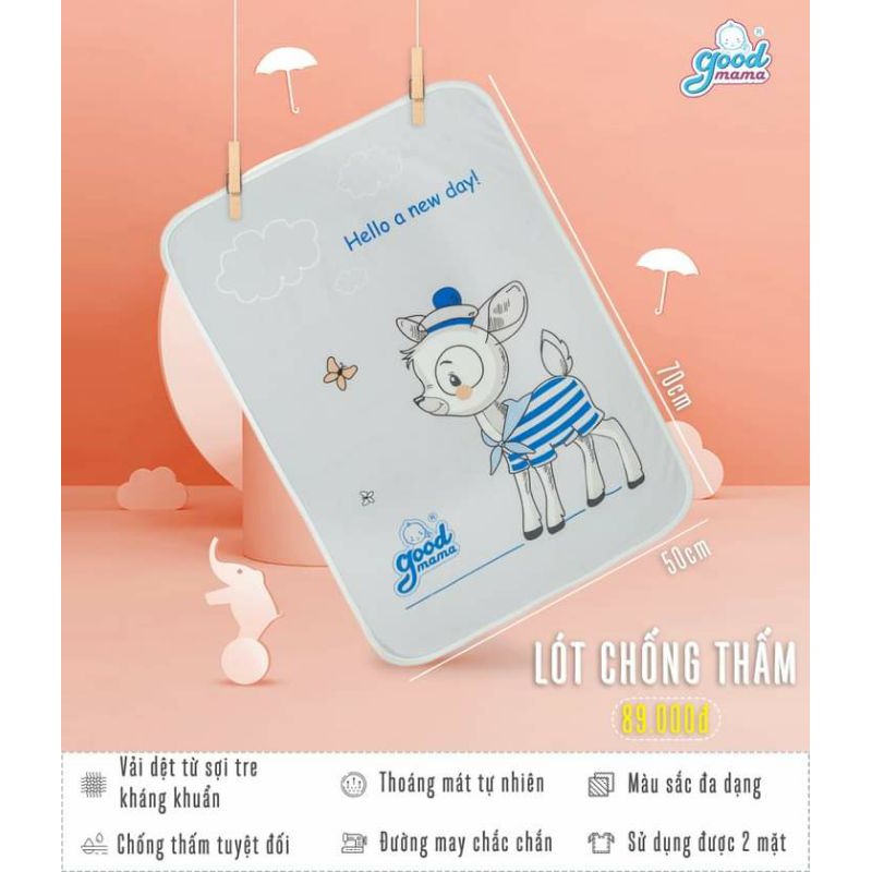 Lót Chống Thấm Cao Cấp Goodmama [Hàng chính hàng có sẵn giao ngay]