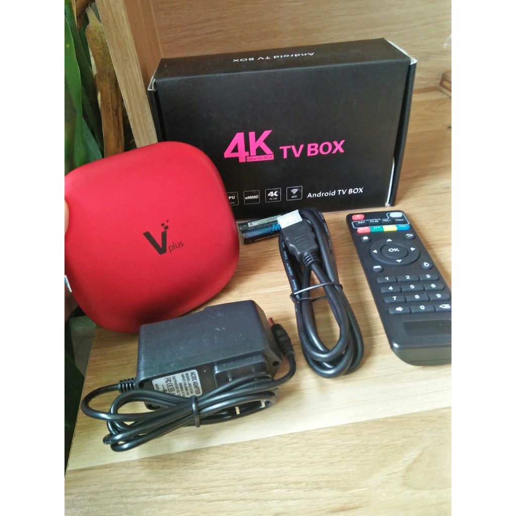 SIÊU SALE 399K Đầu android TV box Vplus chip s905w xem phim nghe nhạc