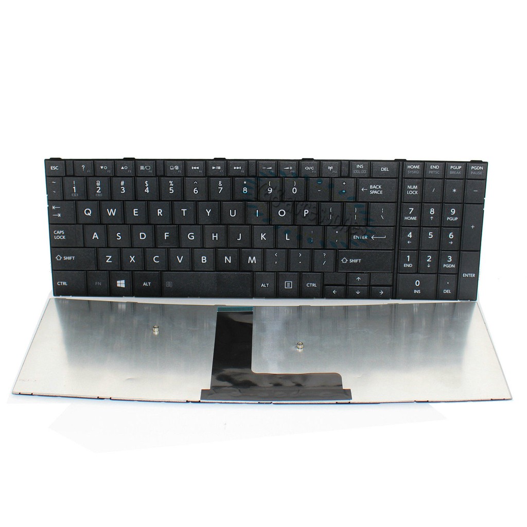 (KEYBOARD) BÀN PHÍM LAPTOP TOSHIBA C50-B dùng cho C50-B, C55-B (Chân vít trên dưới)