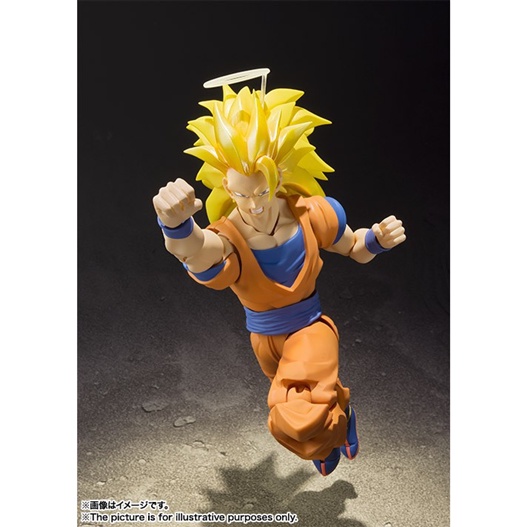 MÔ HÌNH NHÂN VẬT 7 VIÊN NGỌC RỒNG DRAGON BALL SHF SONGOKU SUPER SAIYAN 3 2ND