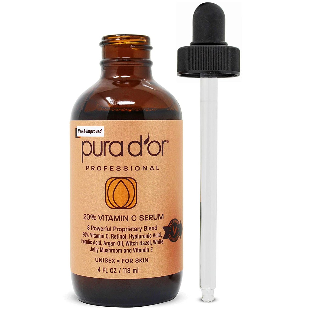 PURA D'OR 20% VITAMIN C SERUM / TINH CHẤT 20% VITAMINC C DÀNH CHO DA MẶT