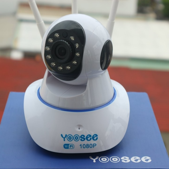 Camera Yoosee 3 Râu xoay 360 độ, độ phân giải FULL HD 2.0MP 1920x1080p Không Dây, tích hợp ghi âm