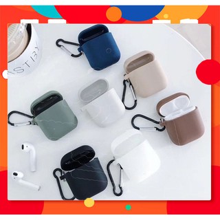 Ốp Airpods Silicon bảo vệ tai nghe AirPods 2 - Hồ Gia Store
