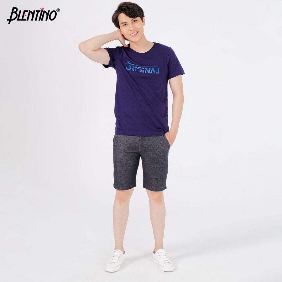 Áo Thun Nam Cá Tính Chất Liệu 100% Cotton Blentino TS20203 - Free Size 50-85kg