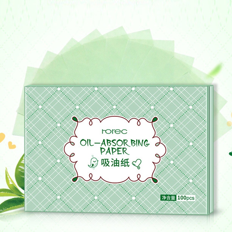 Set 100 Giấy Thấm Dầu Vệ Sinh Da Mặt Tiện Dụng | BigBuy360 - bigbuy360.vn