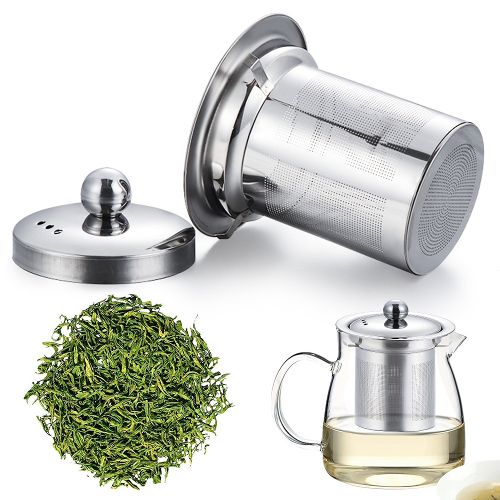 Dụng cụ lọc trà bằng thép không gỉ tiện lợi