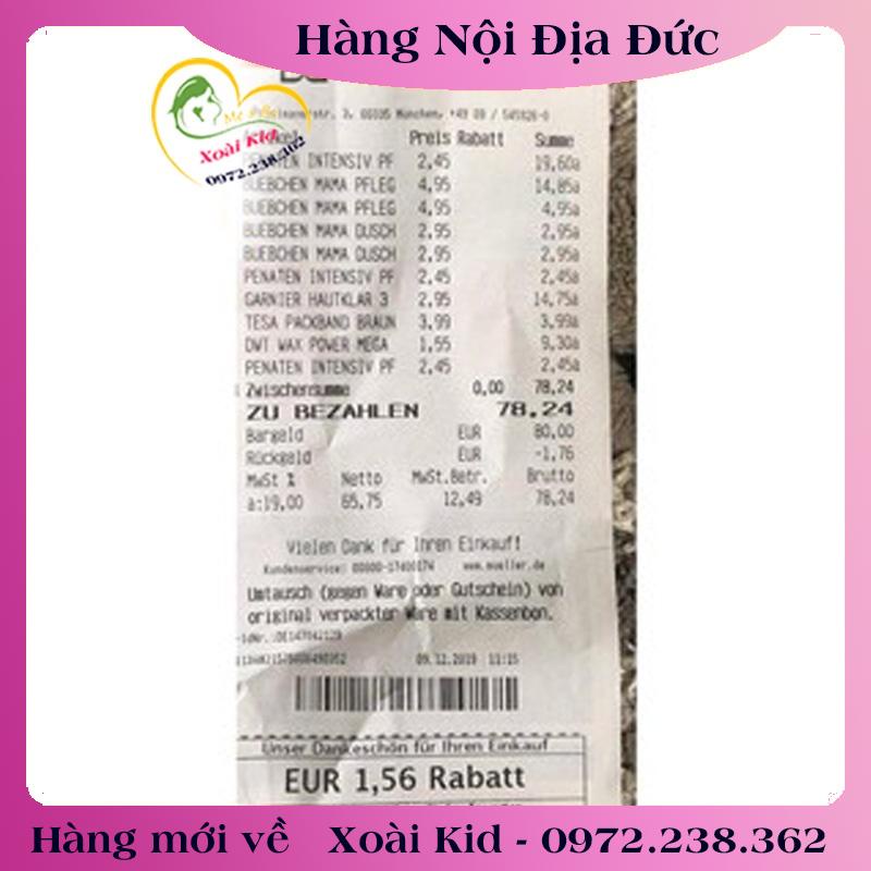 [auth] Sữa tắm và dưỡng thể Bubchen mama mẫu mới hàng Đức cho bà bầu [Hot]