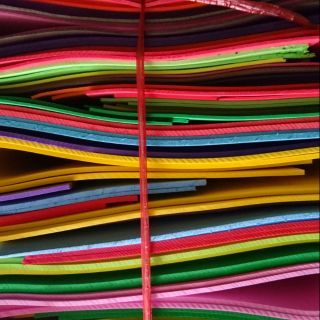 Tấm mút xốp màu thủ công khổ rộng dày 3 li_5 li ( giá sỉ)