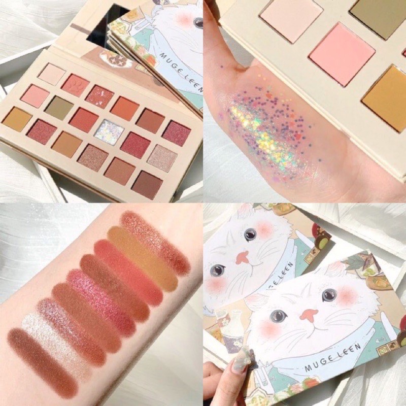 Bảng mắt thỏ 18 ô nhũ đẹp mịn lì