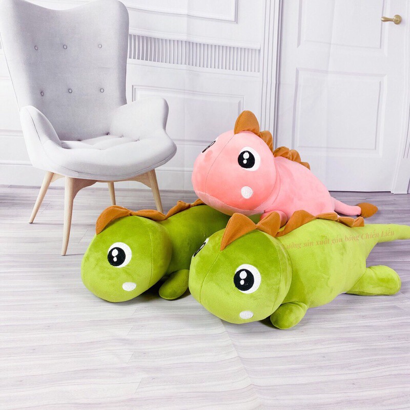 Gấu bông Khủng Long đuôi tim size 55cm(cả đuôi)