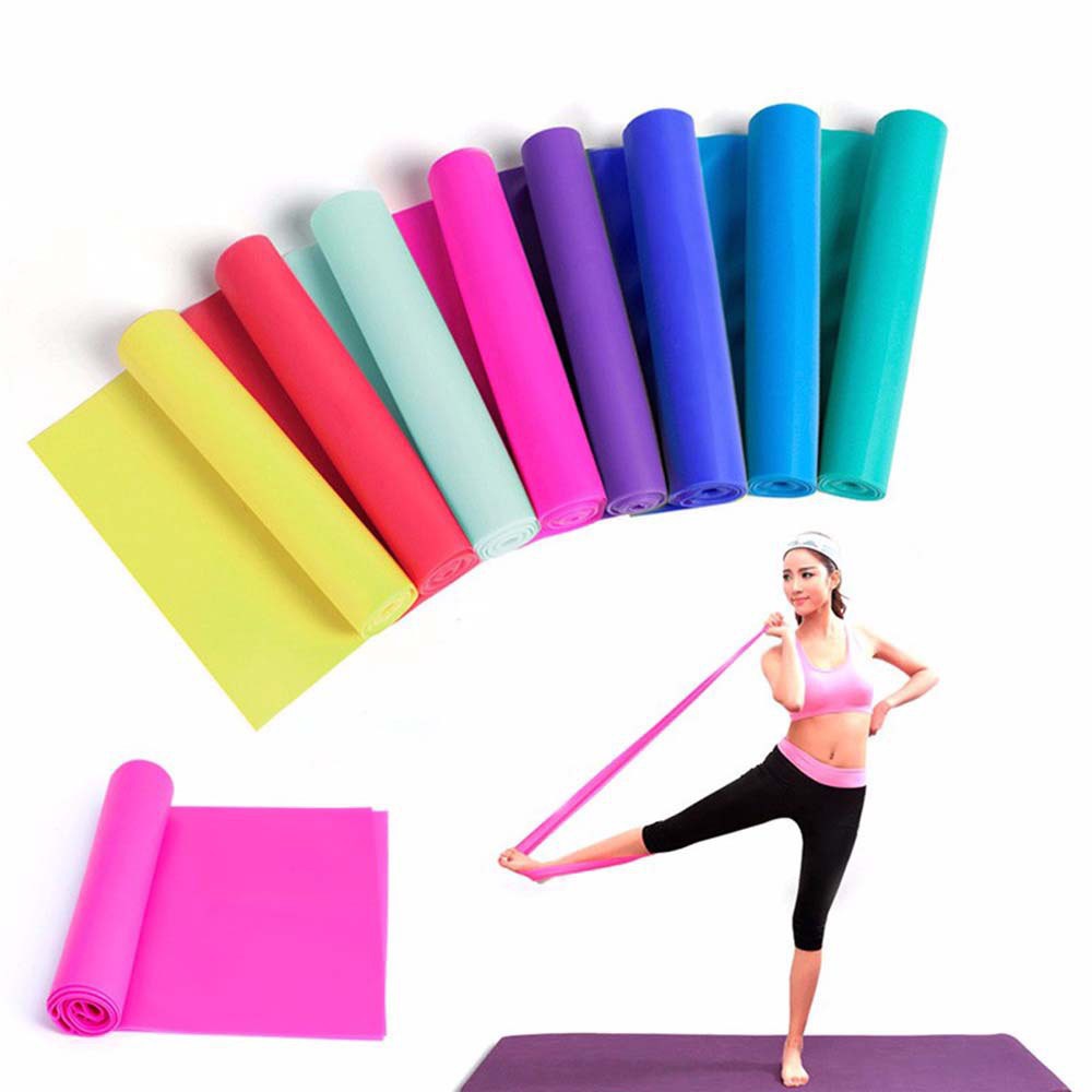 Dây Cao Su Đàn Hồi Kháng Lực Tập Thể Dục Yoga 1,5 Mét AK28