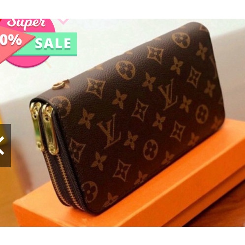 Ví Cầm Tay LV Nhiều Ngăn 2 khóa cao cấp full box