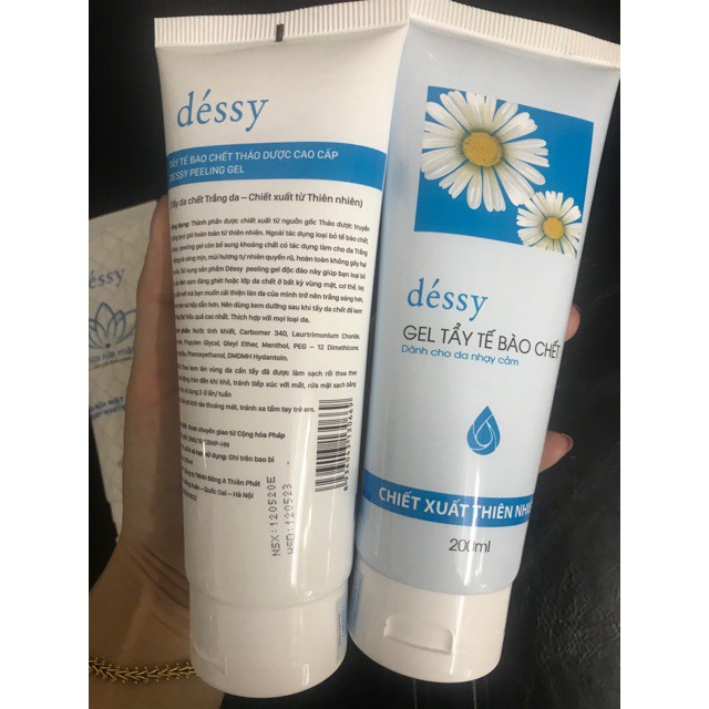 Gel Tẩy Tế Bào Chết Déssy Làm Sáng Da 200ML Myphamtocspa