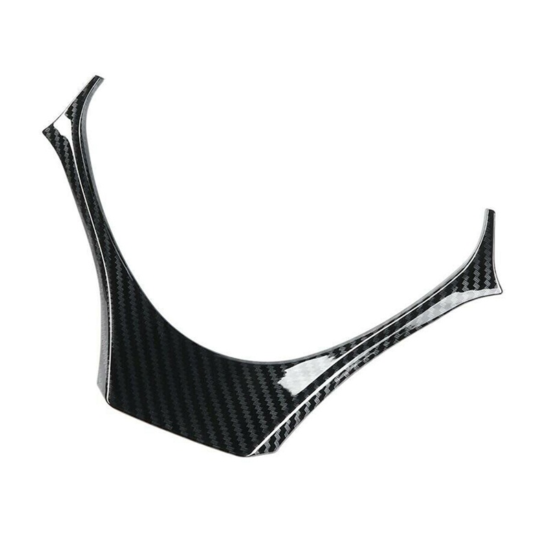 Khung ABS Họa Tiết Sợi Carbon Trang Trí Vô Lăng Xe Hơi Toyota CHR C-HR 2016-2018