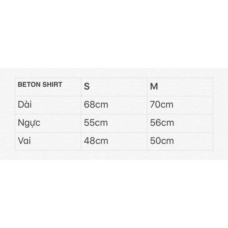 Áo sơ mi BETON SHIRT | BigBuy360 - bigbuy360.vn