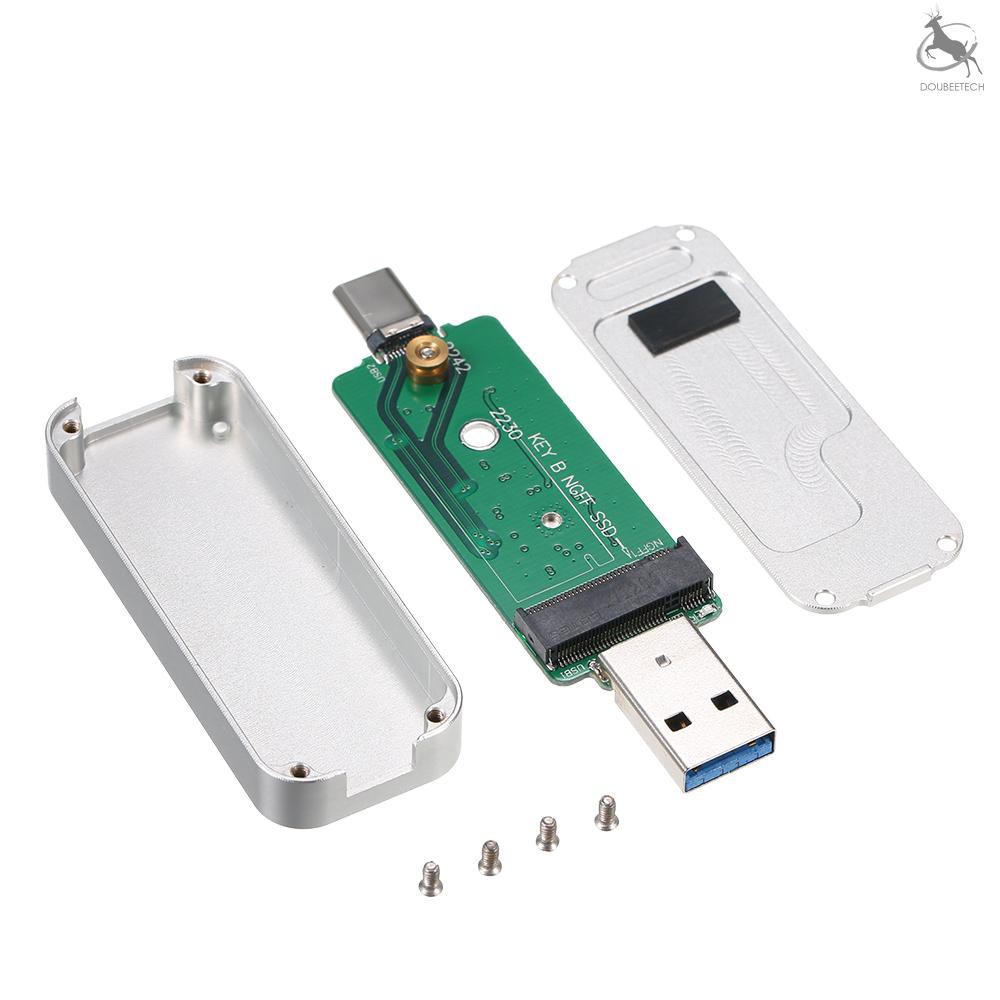 Bộ Ổ Cứng Ssd Xd & B Usb3.0 To M.2 Ngff Ssd Type-A 5gbps Hỗ Trợ 2230 / 2242 | BigBuy360 - bigbuy360.vn