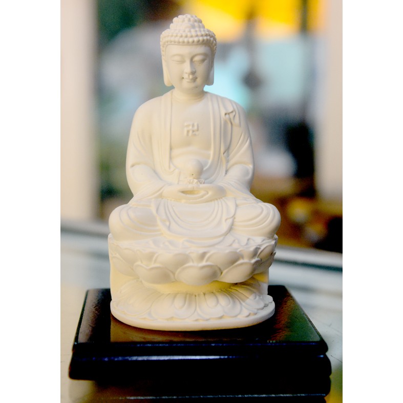 [Mã 151LSSALE giảm 10k đơn 50k] Tượng Đức Phật A Di Đà bưng ngọc cao 11cm-Nhiều mẫu