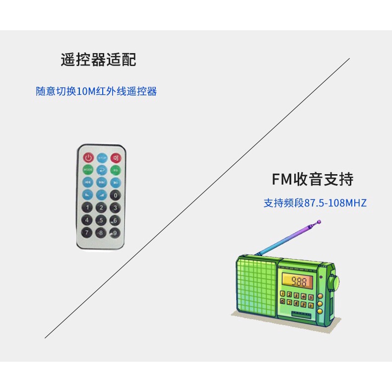 mp3 decoder module Car Audio Bluetooth amplifier board decoding board color screen display Bluetooth 5.0