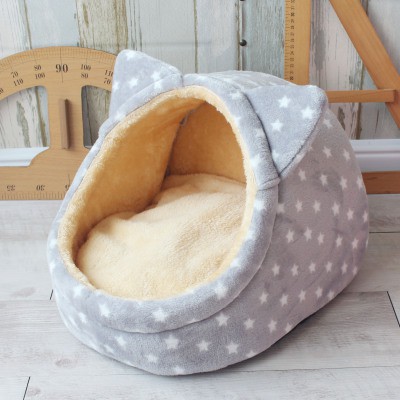 Đệm ngủ có tai kèm chăn đáng yêu cho thú cưng dưới 20kg