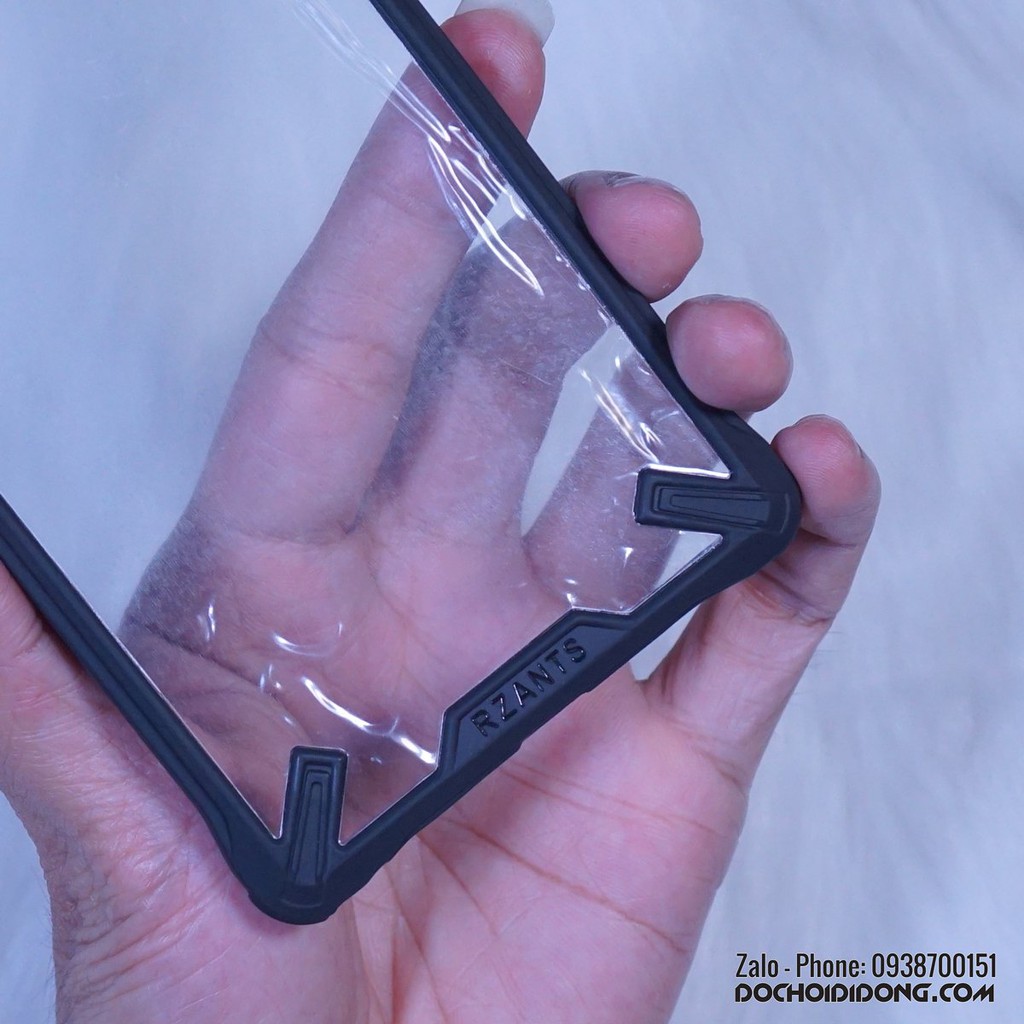 Ốp Lưng Samsung Note 10 Plus Rzants Lưng Cứng Trong Viền Chống Sốc