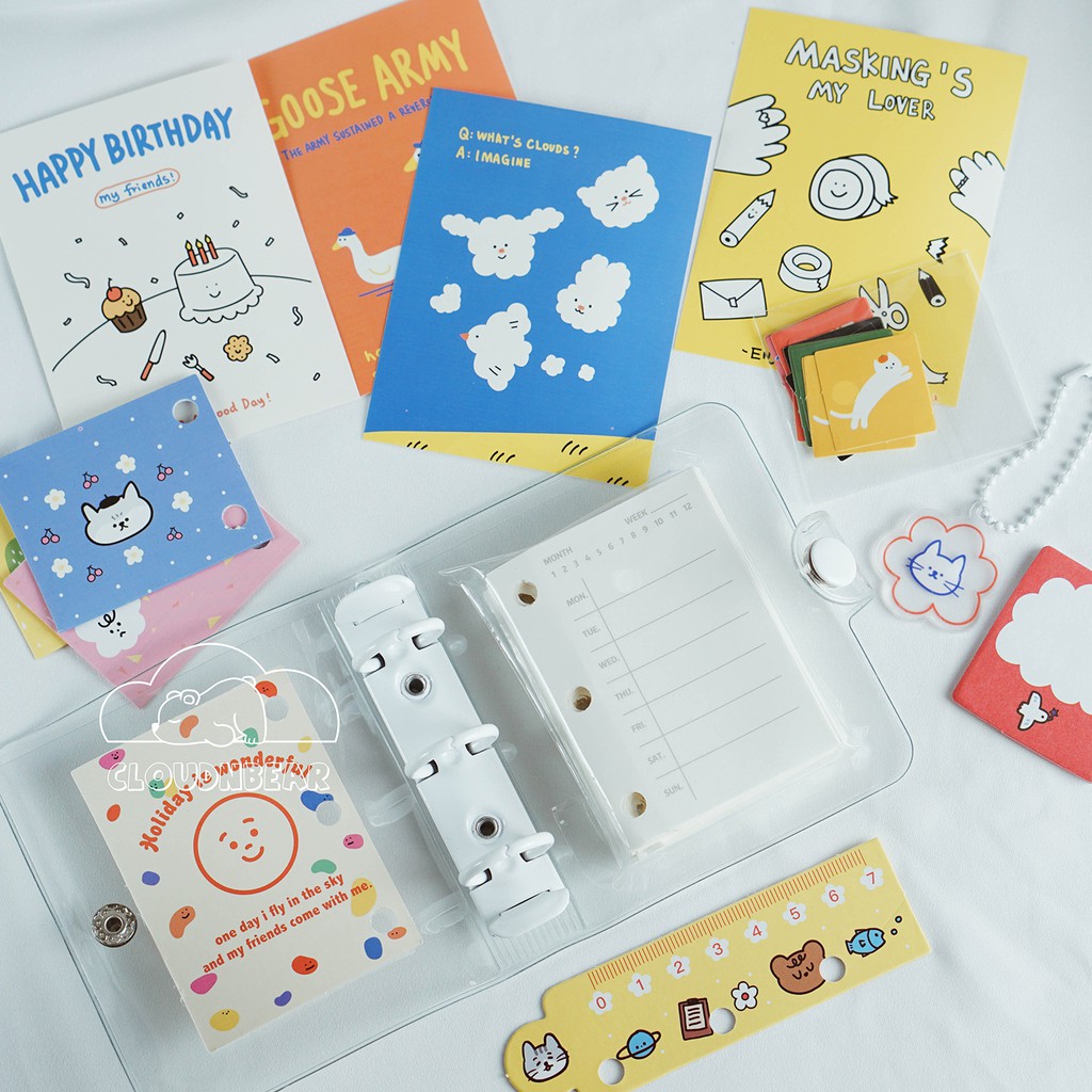 Sổ note trang trí mini (có sẵn)