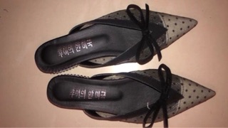 Sục lưới nơ chấm bi