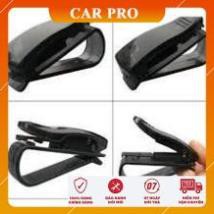 Kẹp nhựa giữ kính đen, gắn trong xe hơi - CAR PRO