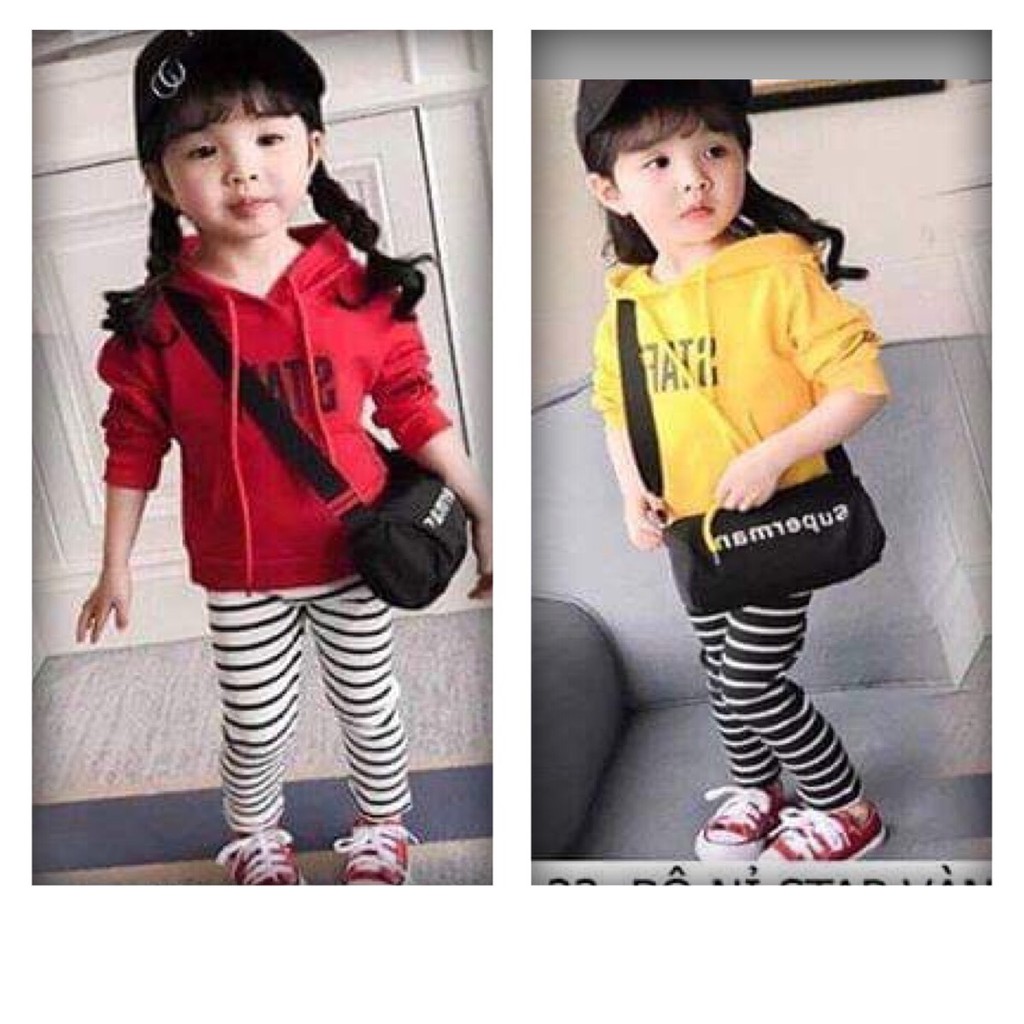 Đồ bộ bé gái thu đông