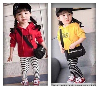 Đồ bộ bé gái thu đông