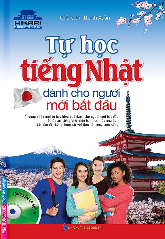 Sách - Tự Học Tiếng Nhật Dành Cho Người Mới Bắt Đầu (CD)