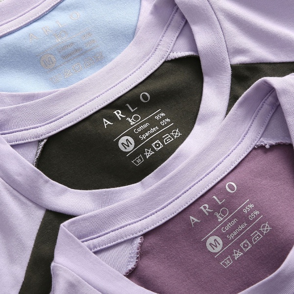 Áo thun tay ngắn ARLO mã POV phối vai chất liệu cotton bông | BigBuy360 - bigbuy360.vn