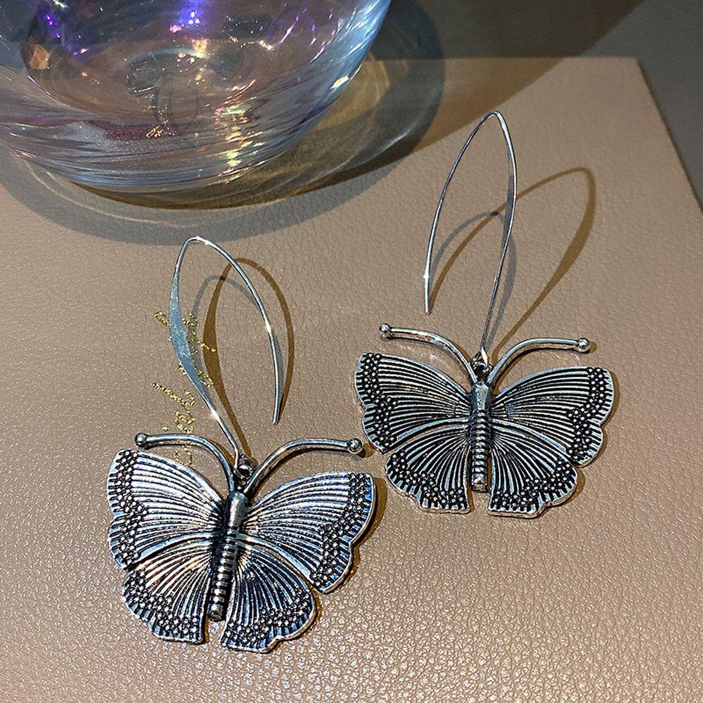 Bông Tai Dáng Dài Phong Cách Retro Thời Trang Cho Nữ