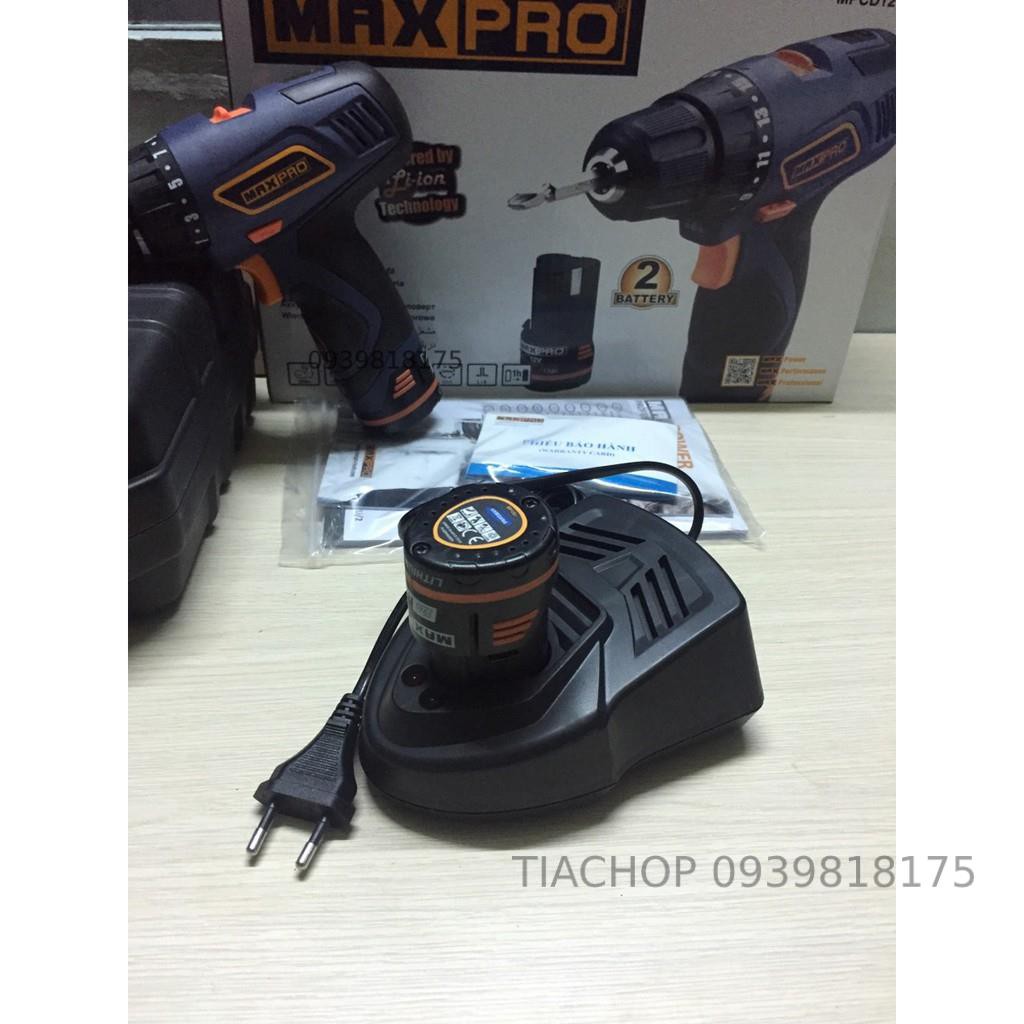 Khoan pin 12V Maxpro