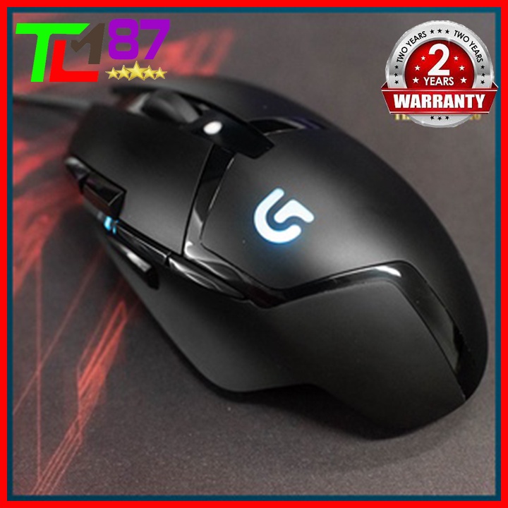 Chuột Máy Vi Tính PC Laptop Đèn LED 7 Màu Có Dây LOGITECH G402 - Chuột Gaming Mouse Chuyên Game Làm Việc Văn Phòng