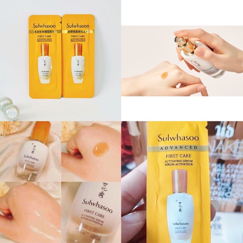 Sample Mẫu Thử Tinh Chất Nhân Sâm Sulwhasoo First Care Activating Serum