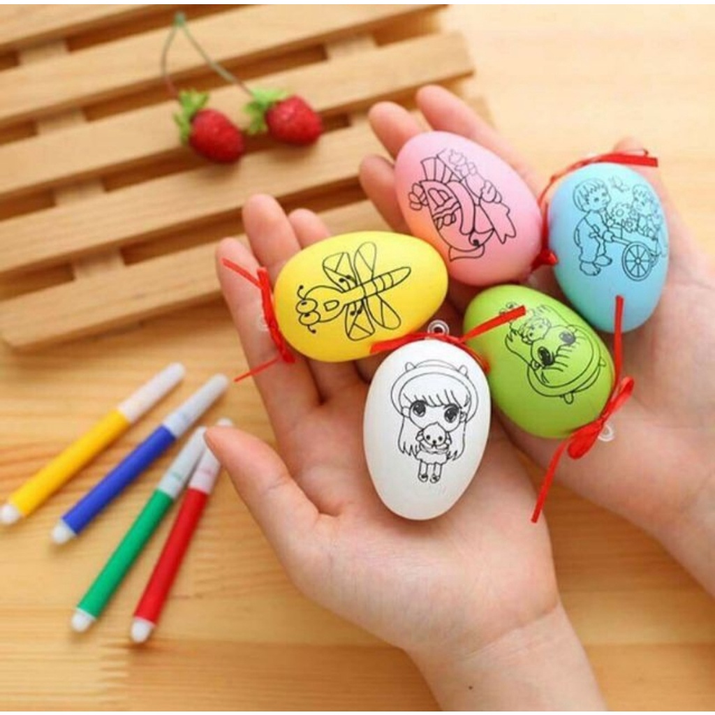 ĐỒ CHƠI TRỨNG CHO BÉ TẬP TÔ MÀU SÁNG TẠO