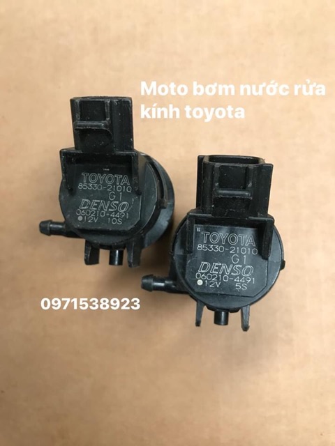 Mô tơ bơm nước rửa kính toyota bãi xịn tháo xe