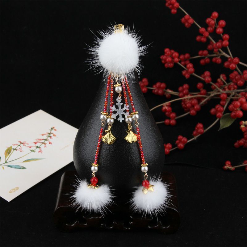 BST KẸP TÓC CỔ TRANG TUYẾT CẦU HỆ LIỆT CÁC MẪU ĐA DẠNG