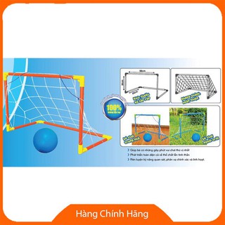 [Giảm giá] Khung thành bóng đá mini kèm bóng cho bé, kt: 58x38x25cm_Chính hãng