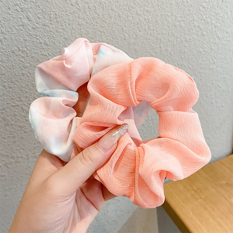 Dây Buộc Tóc Co Giãn Phong Cách Hàn Quốc Cho Nữ