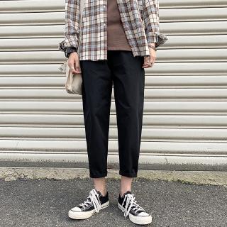 【COD】Men's wild casual pants straight trousers