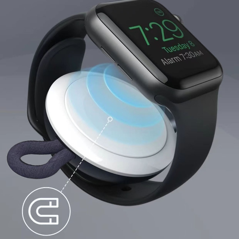 Đế Sạc Không Dây Kiêm Giá Đỡ Cho Iwatch 2 / 3 / 4 / 5 / 6 / 7