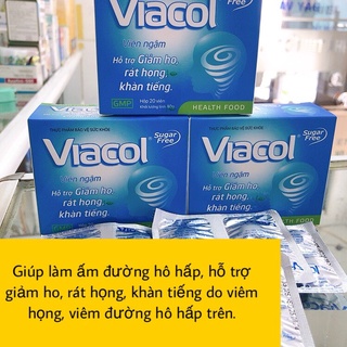 ✅Kẹo ngậm Viacol