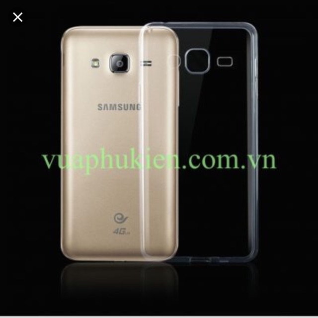 Ốp lưng dẻo Galaxy J3 2015/ J3 2016 trong suốt